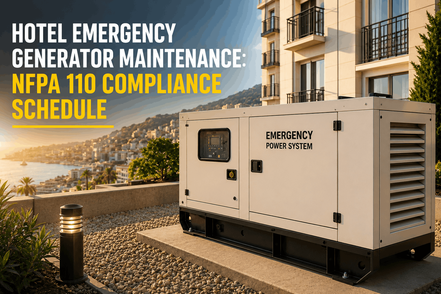hotel-emergency-generator-maintenance-nfpa-110-compliance-schedule