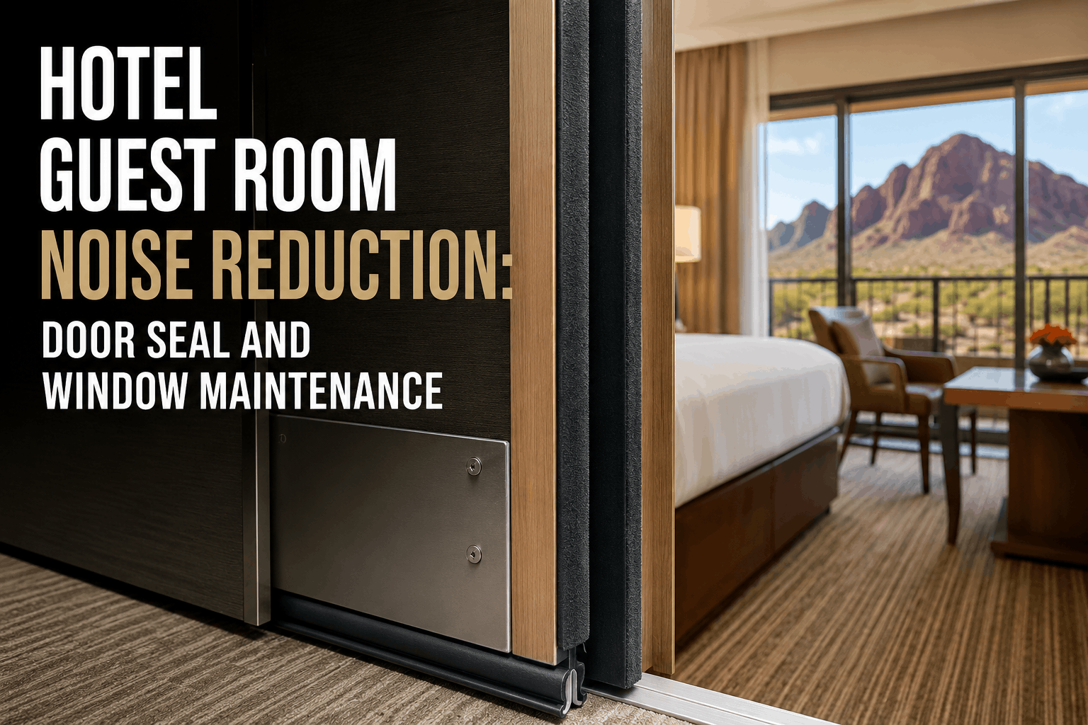hotel-guest-room-noise-reduction-door-seal-and-window-maintenance