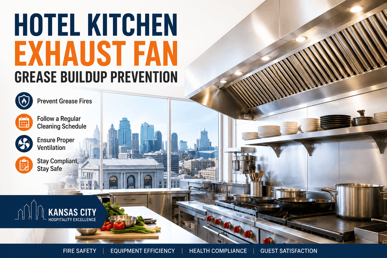 hotel-kitchen-exhaust-fan-grease-buildup-prevention