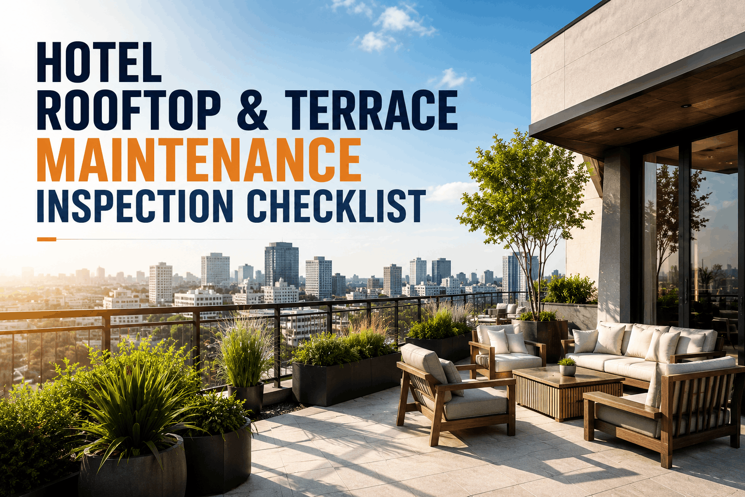 hotel-rooftop-&-terrace-maintenance-inspection-checklist