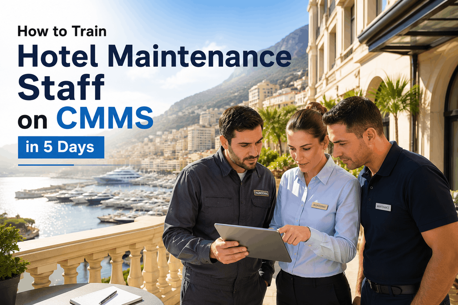 how-to-train-hotel-maintenance-staff-on-cmms-in-5-days