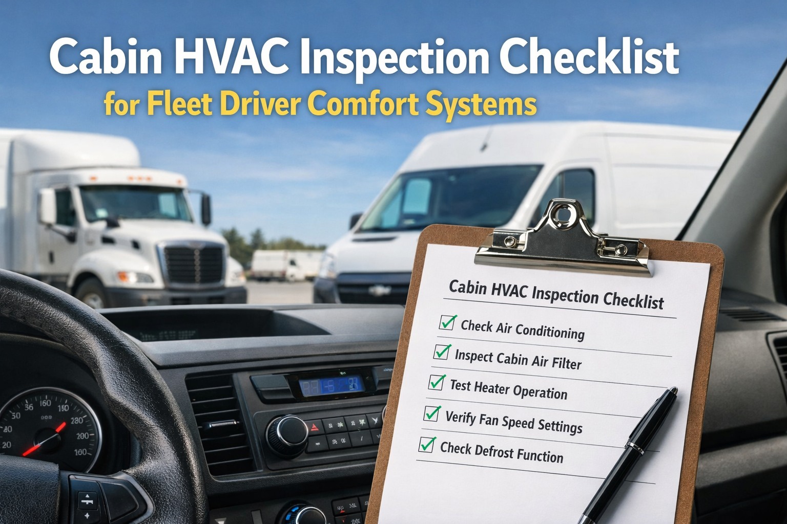 cabin-hvac-inspection-checklist