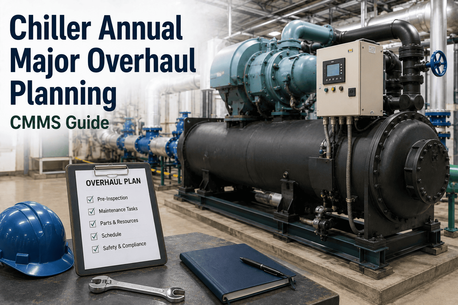 chiller-annual-major-overhaul-planning-cmms-guide