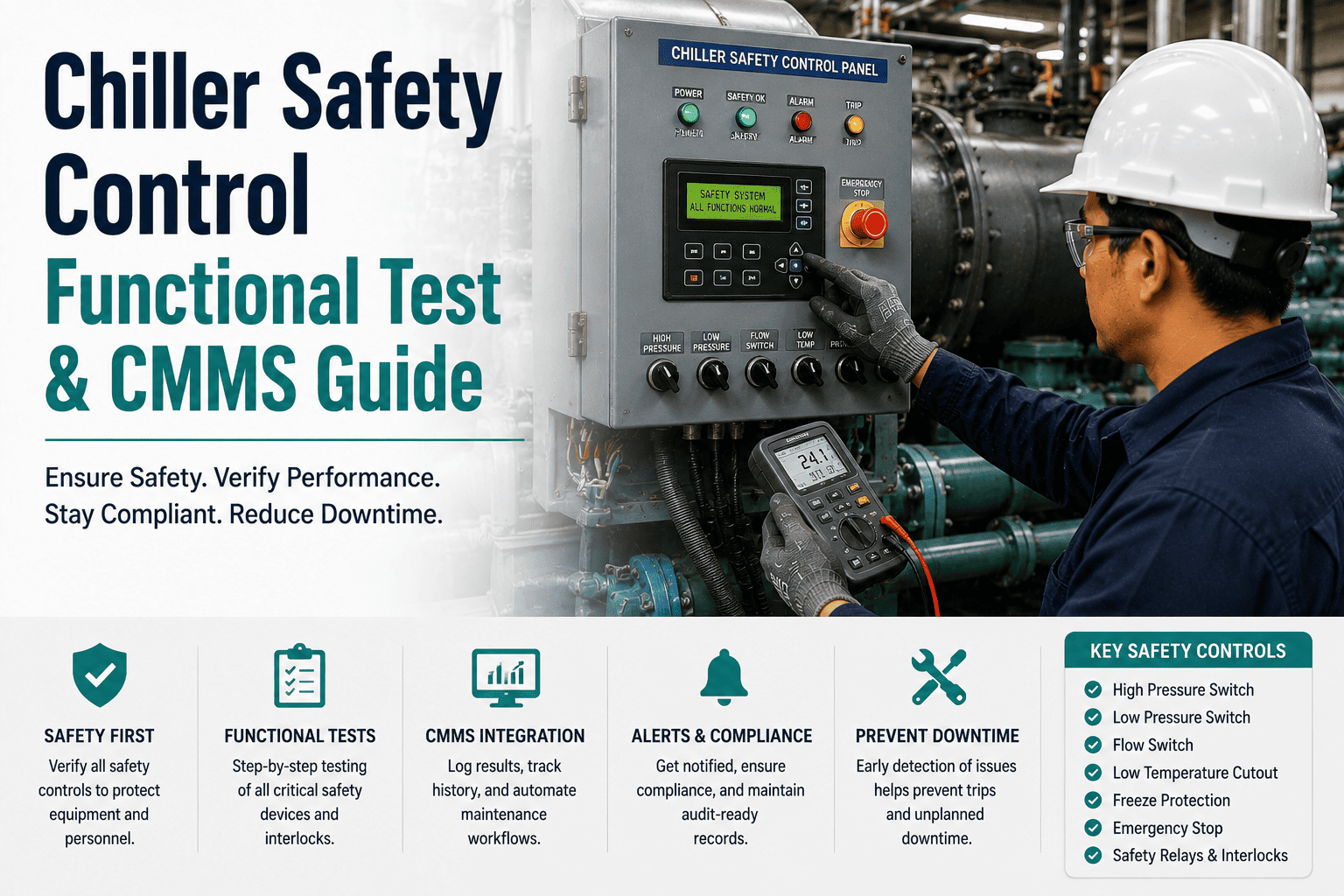 chiller-safety-control-functional-test-cmms-guide
