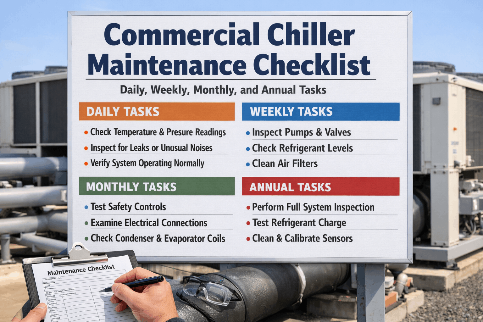 commercial-chiller-maintenance-checklist-daily-weekly-monthly