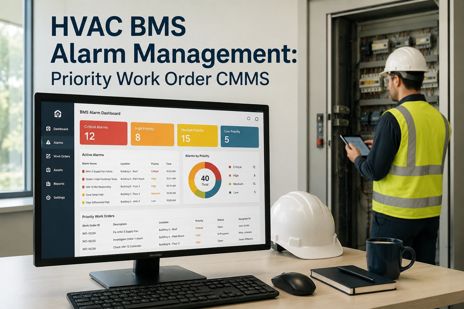 hvac-bms-alarm-management-priority-work-order-cmms
