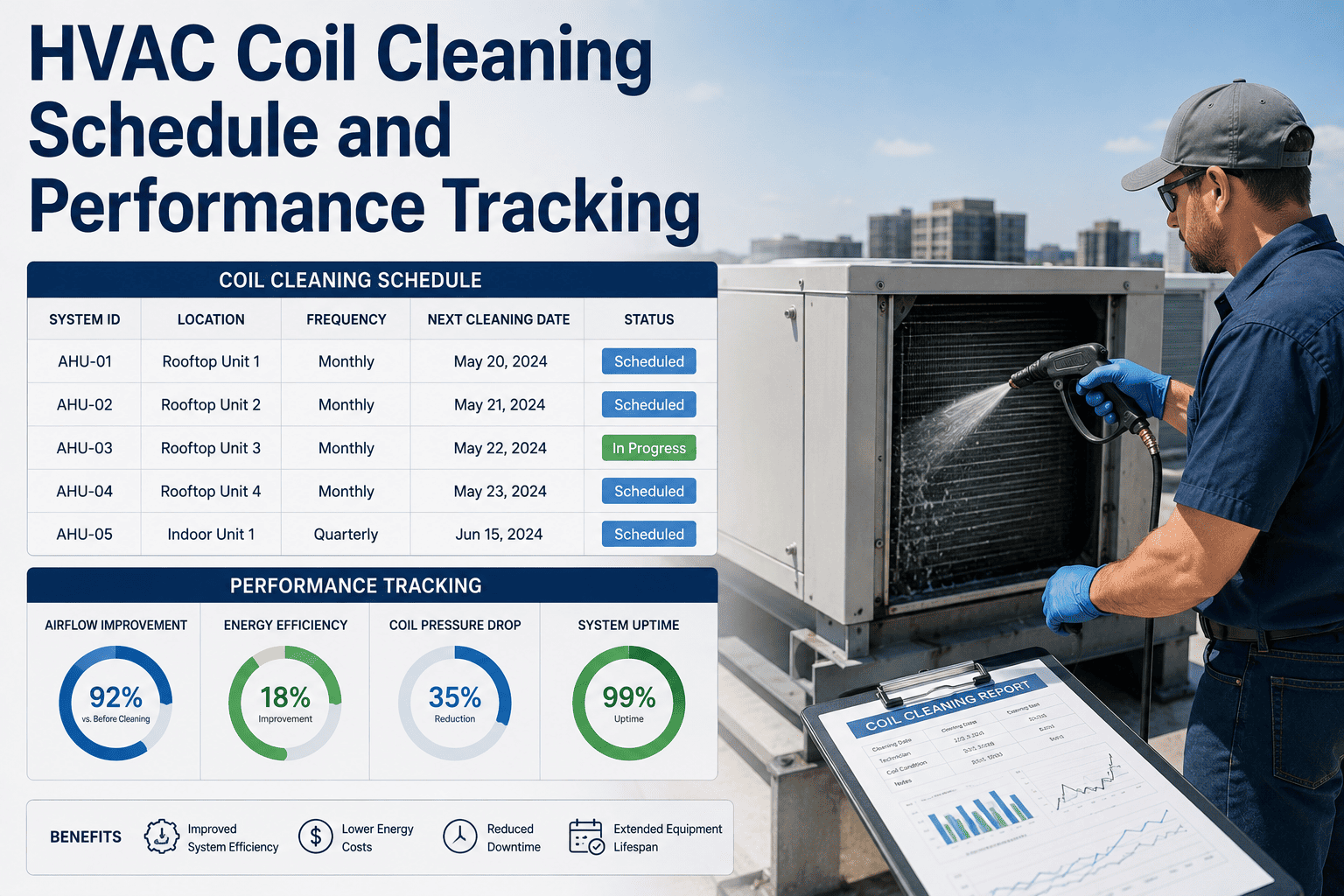 hvac-coil-cleaning-schedule-performance-tracking
