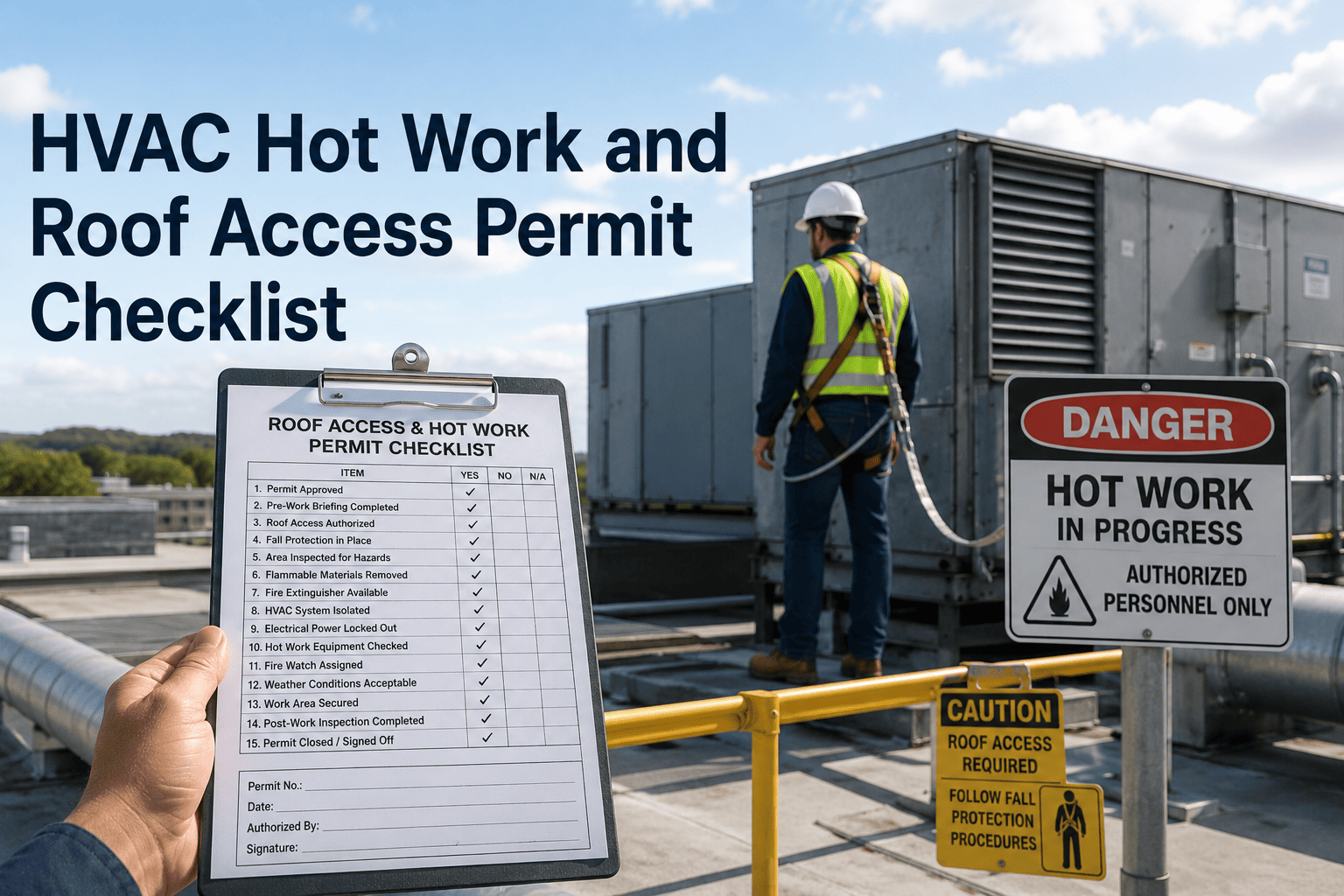 hvac-hot-work-roof-access-permit-checklist