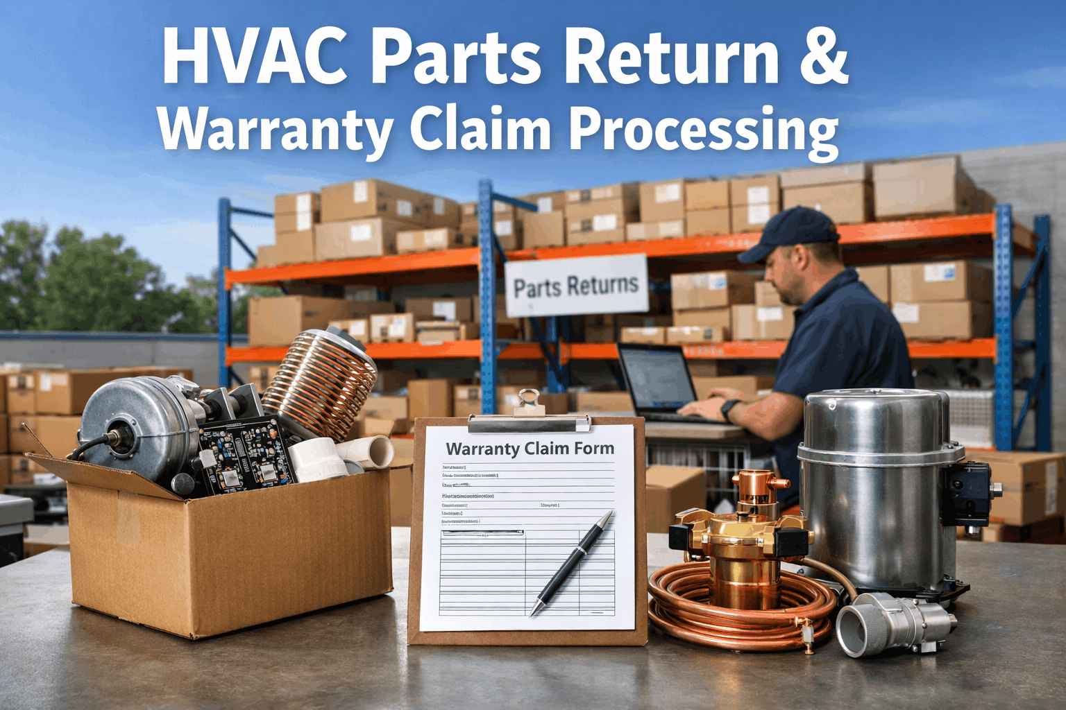 hvac-parts-return-warranty-claim-processing
