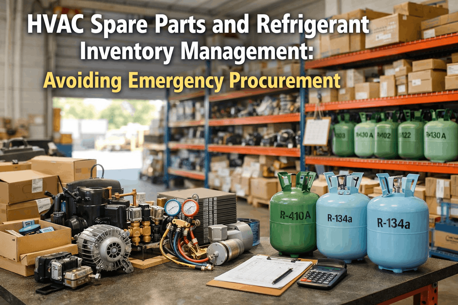 hvac-spare-parts-refrigerant-inventory-management