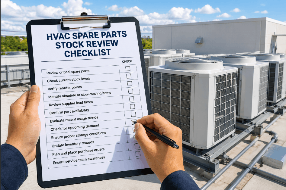 hvac-spare-parts-stock-review-checklist-for-service-teams