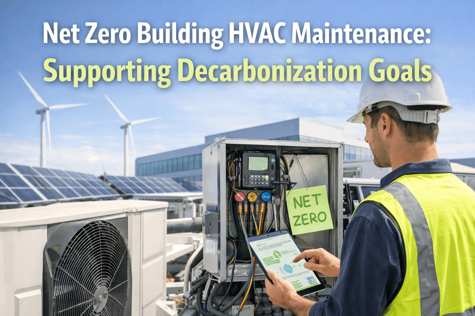 net-zero-building-hvac-maintenance-decarbonization
