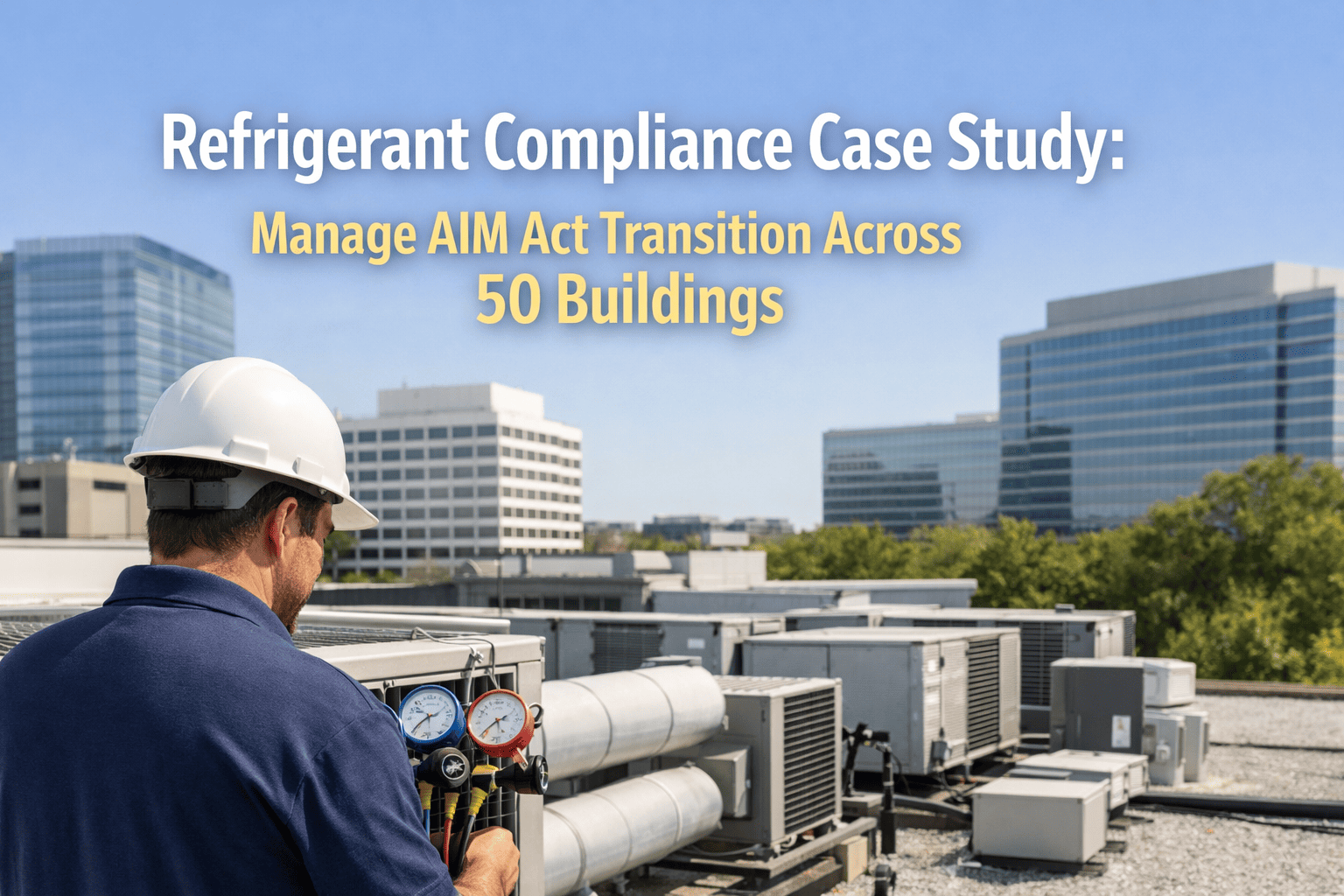 refrigerant-compliance-case-study-aim-act-transition-50-buildings