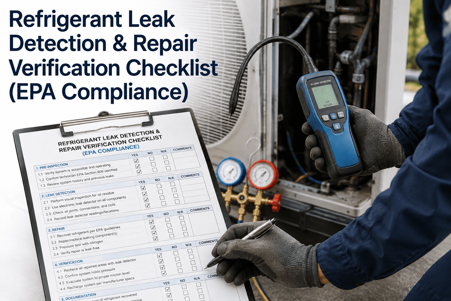 refrigerant-leak-detection-repair-verification-checklist-epa