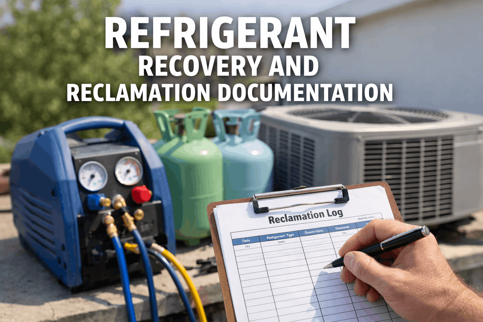 refrigerant-recovery-reclamation-documentation