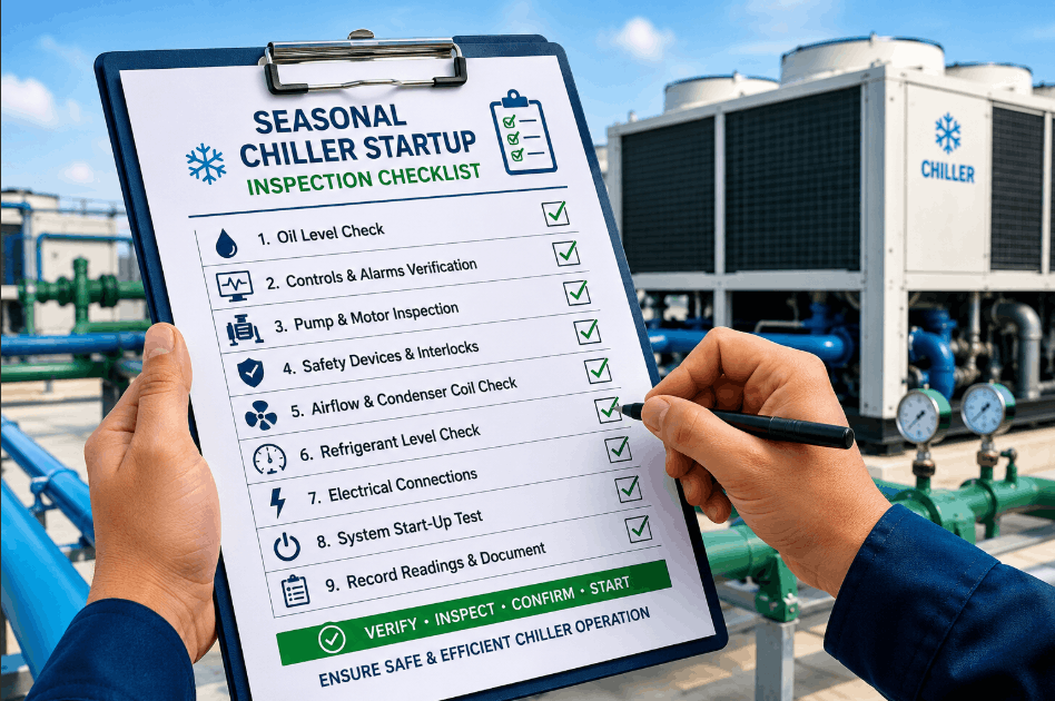 seasonal-chiller-startup-inspection-checklist