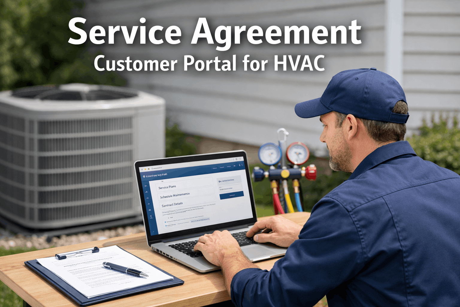 service-agreement-customer-portal-hvac