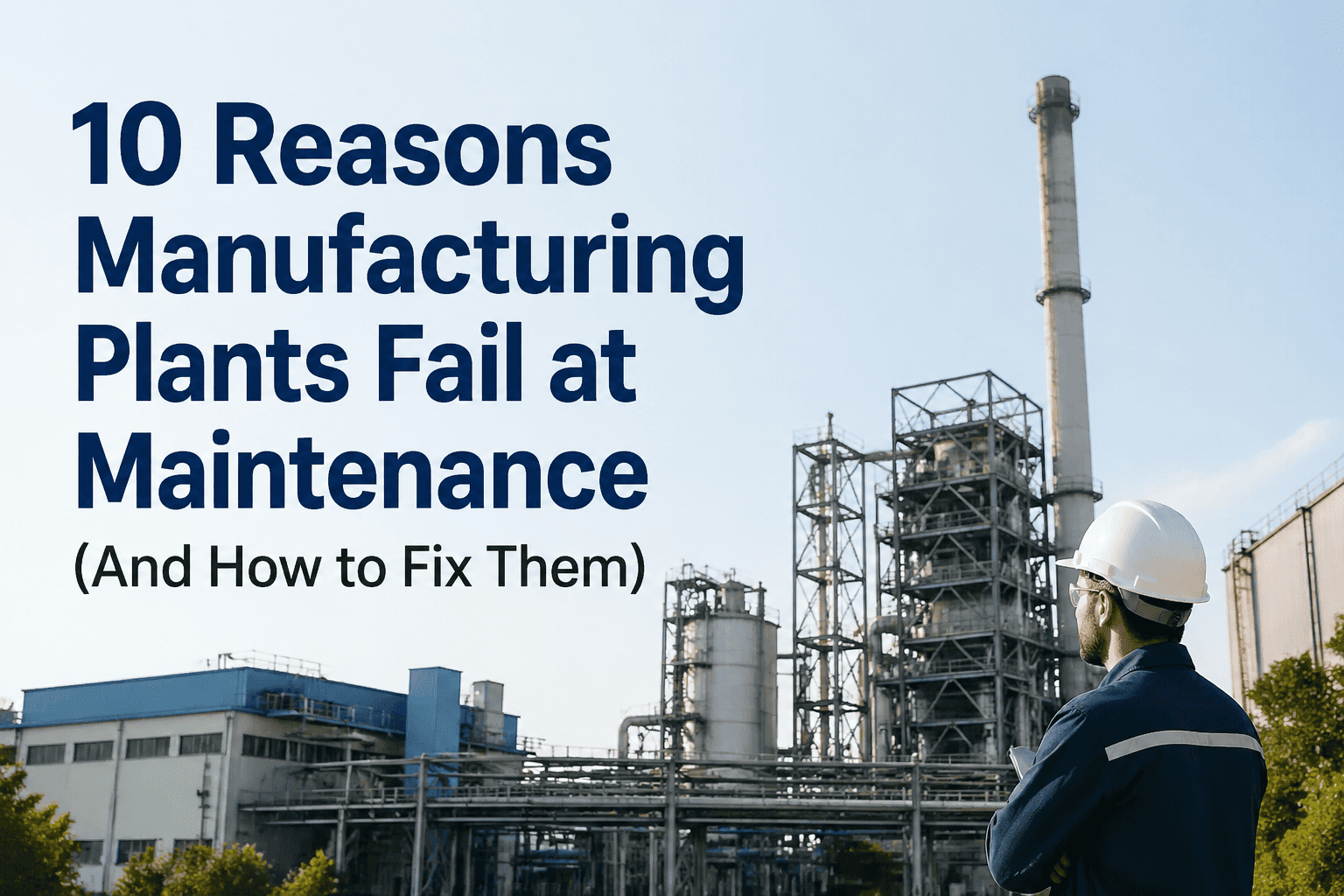 10 Reasons Manufacturing Plants Fail at Maintenance (And How to Fix Them)