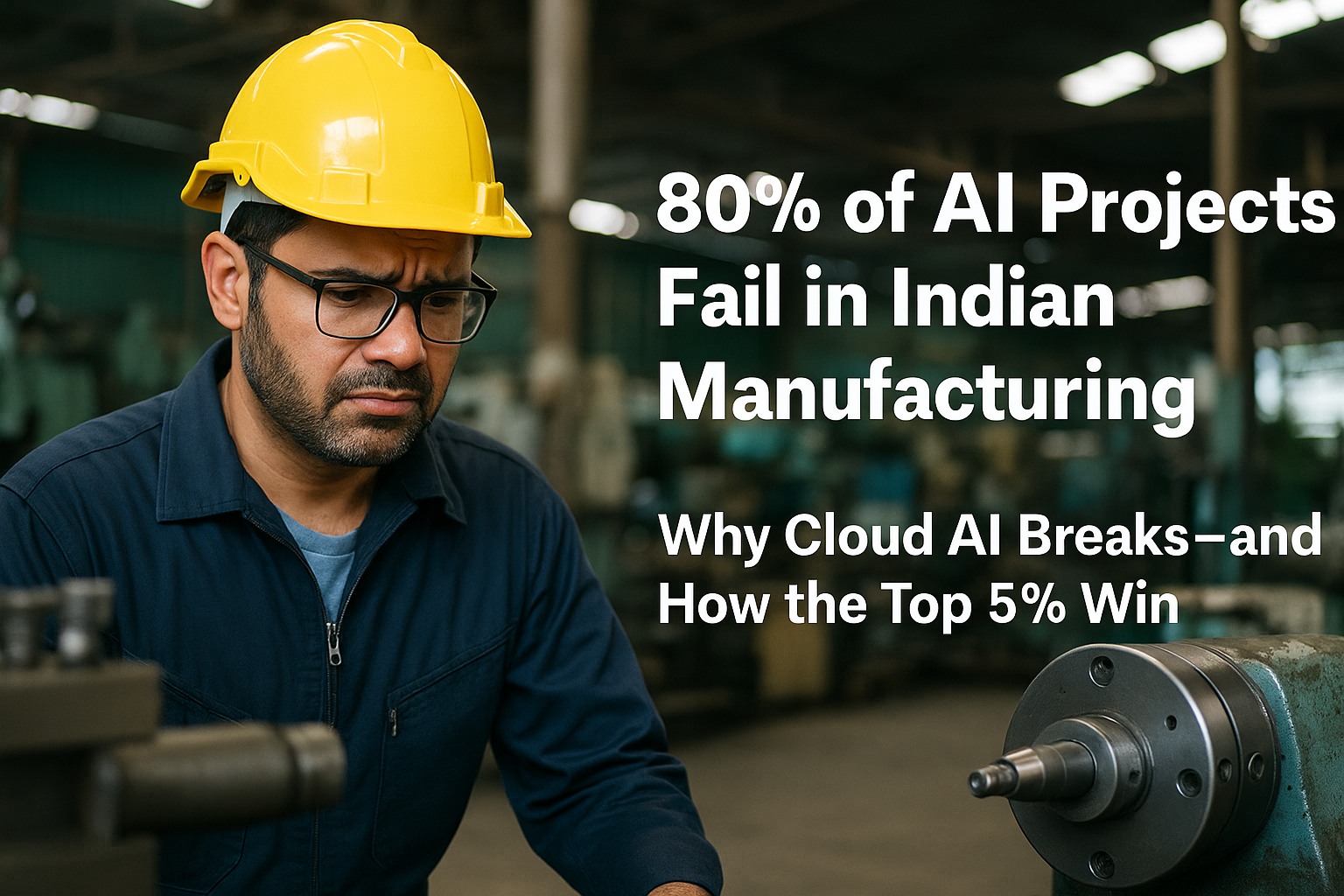 80-percent-ai-projects-fail-indian-manufacturing