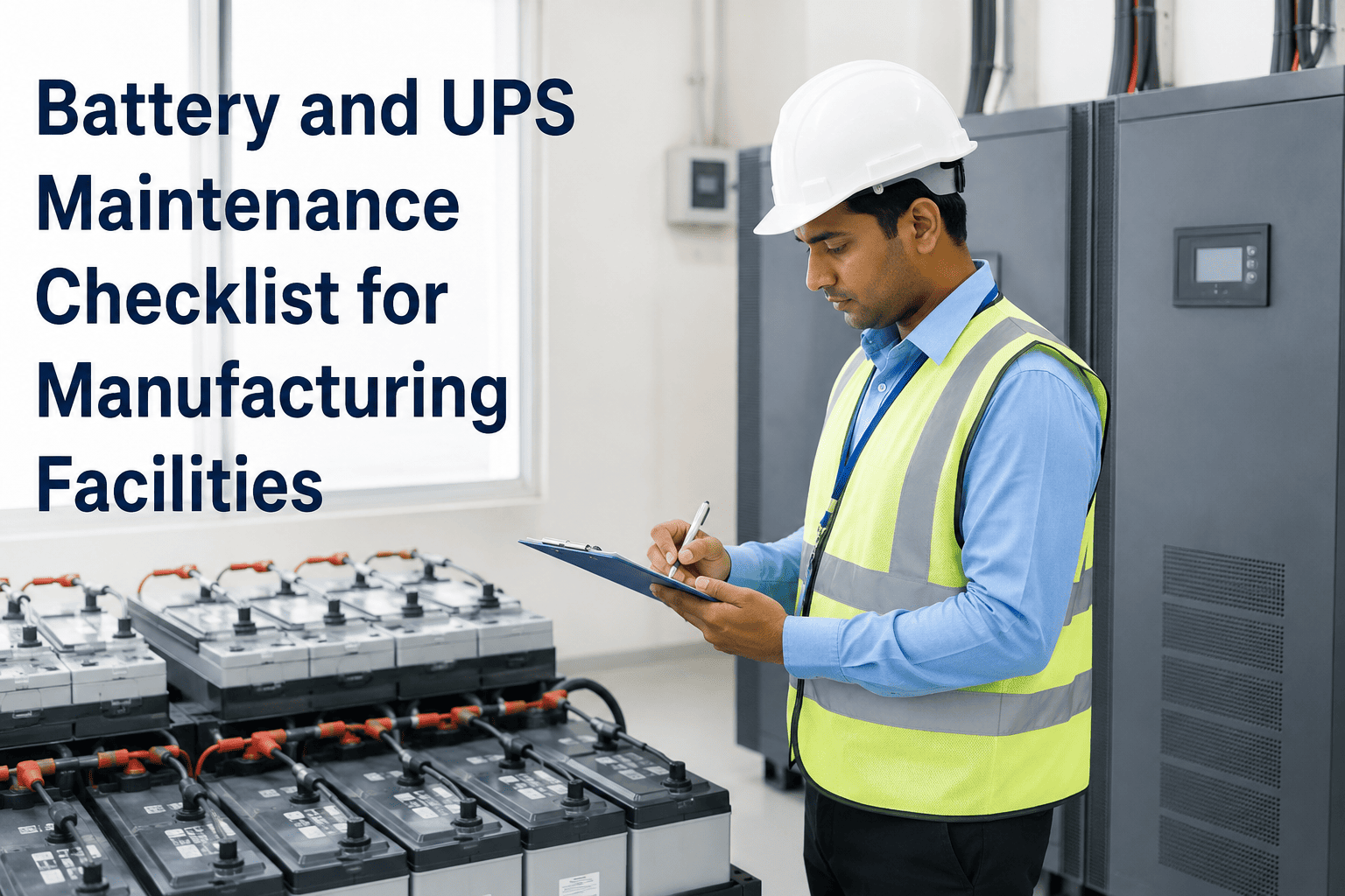 battery-ups-maintenance-checklist-manufacturing