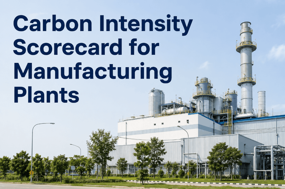 Carbon Intensity Scorecard for Manufacturing Plants