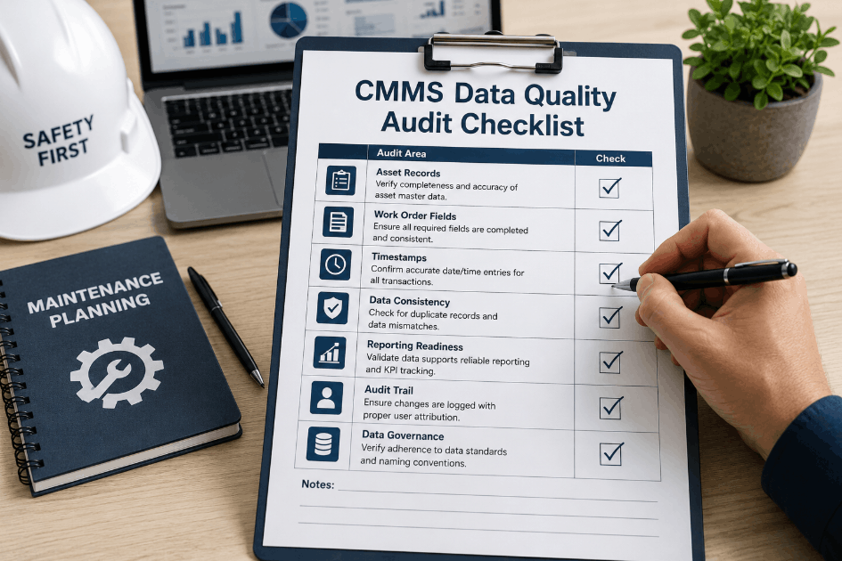 CMMS Data Quality Audit Checklist