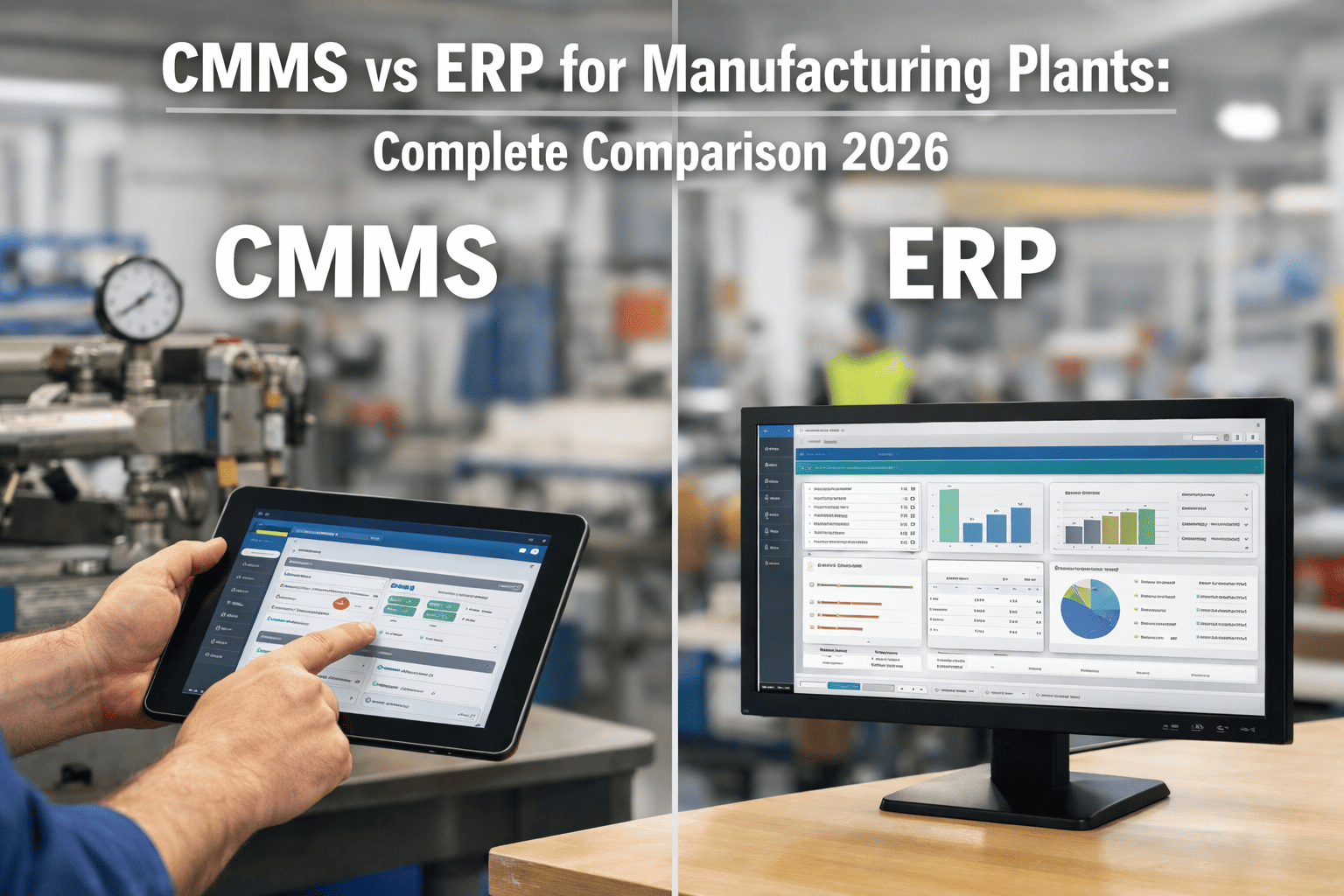 cmms-vs-erp-manufacturing-plants-complete-comparison-2026