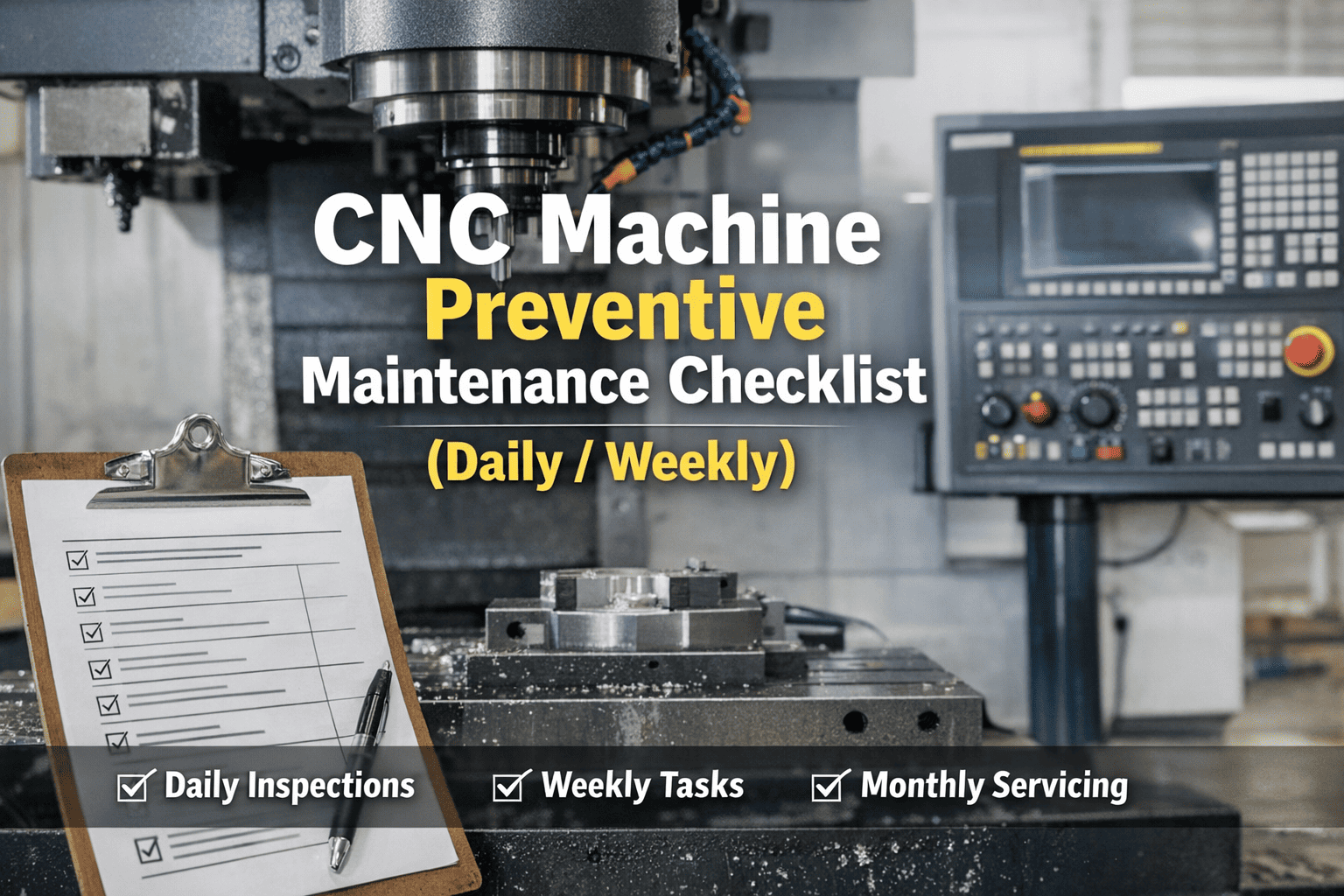 cnc-machine-preventive-maintenance-checklist