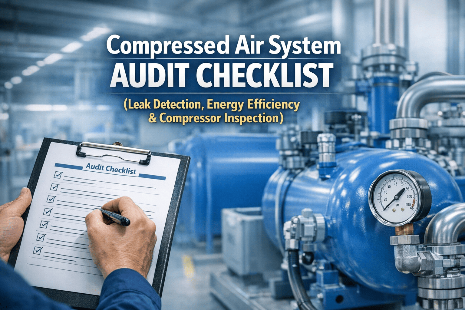 compressed-air-system-audit-checklist-leak-detection-energy-efficiency
