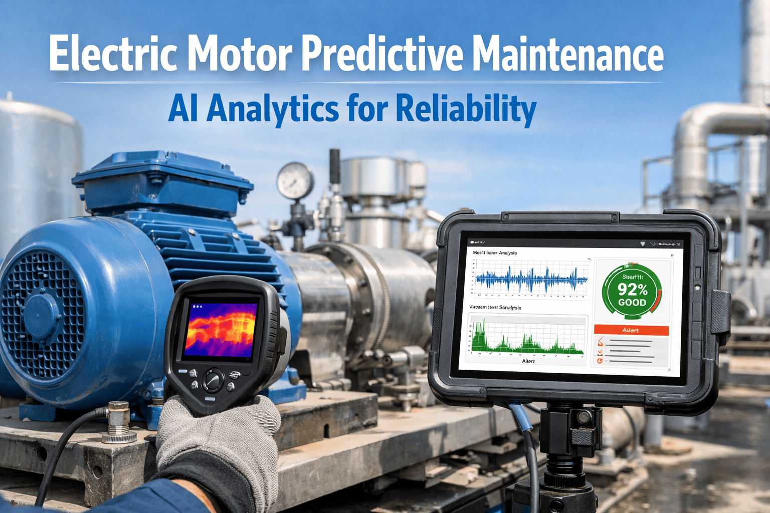 Electric Motor Predictive Maintenance: AI Analytics for Reliability