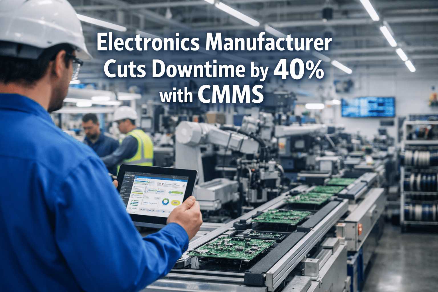 electronics-manufacturer-reduces-downtime-40-cmms