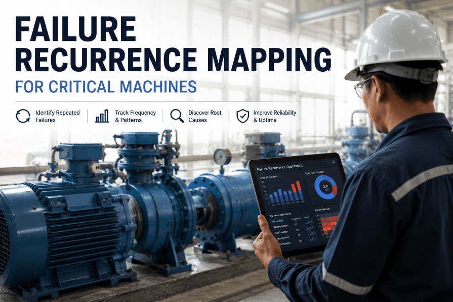Failure Recurrence Mapping for Critical Machines
