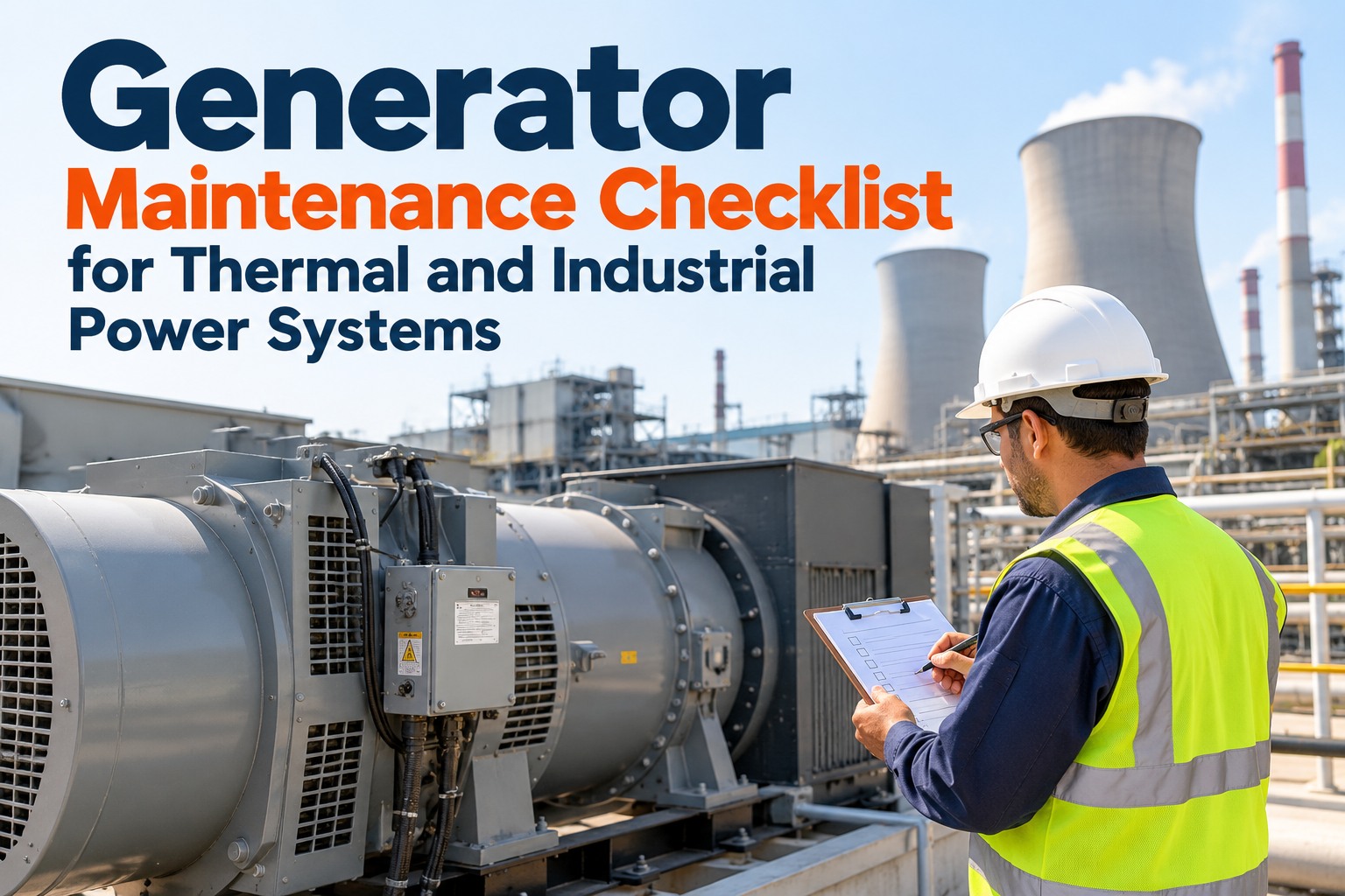 generator-maintenance-checklist-for-thermal-and-industrial-power-systems