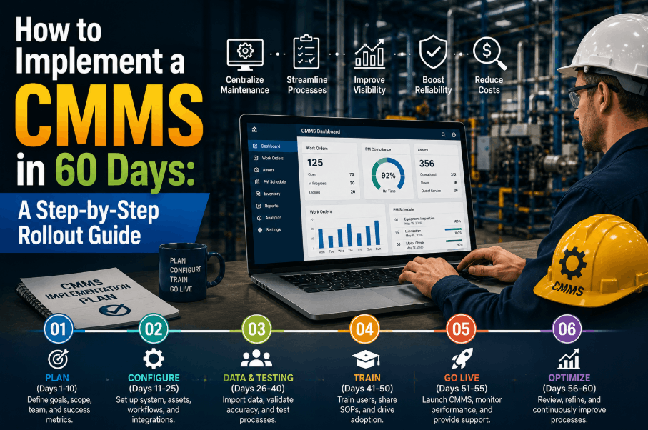 how-to-implement-a-cmms-in-60-days-a-step-by-step-rollout-guide
