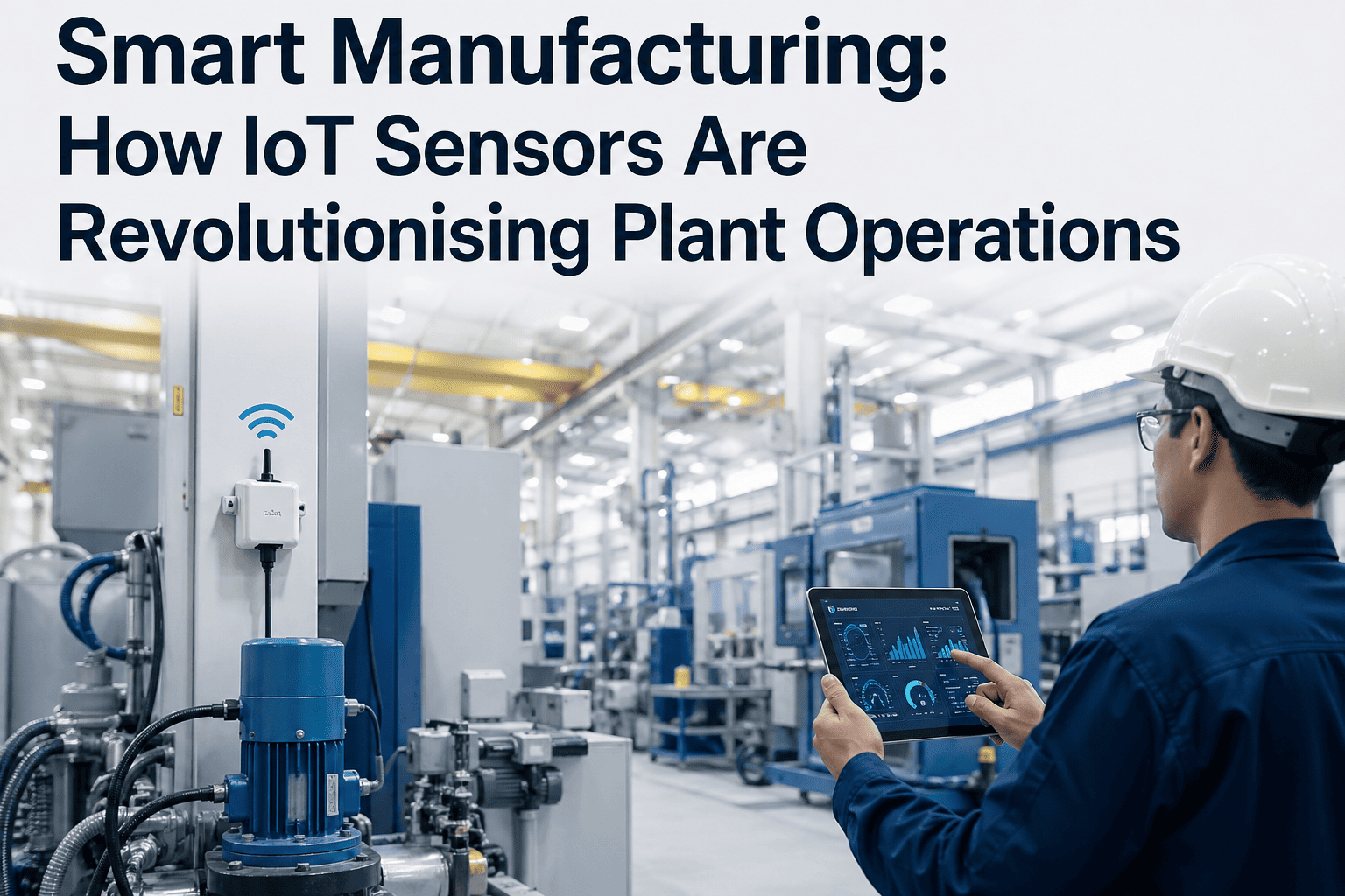 Smart Manufacturing: How IoT Sensors Are Revolutionising Plant Operations