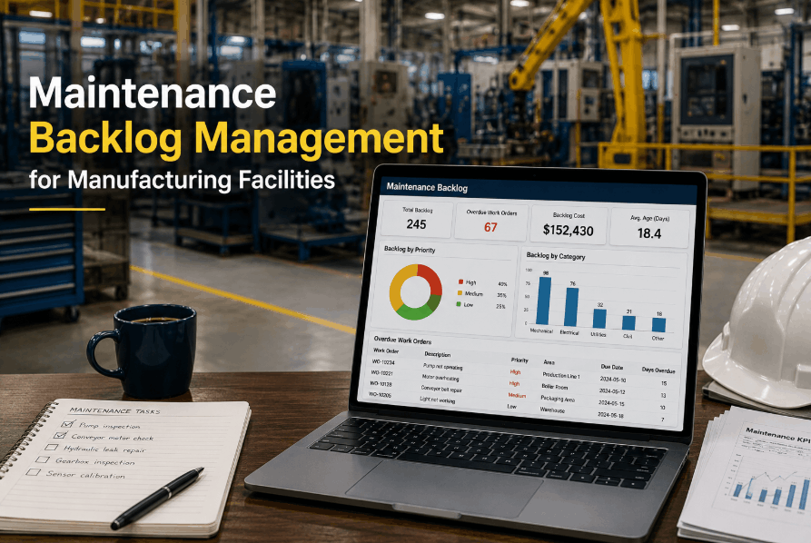 Maintenance Backlog Management for Manufacturing Facilities