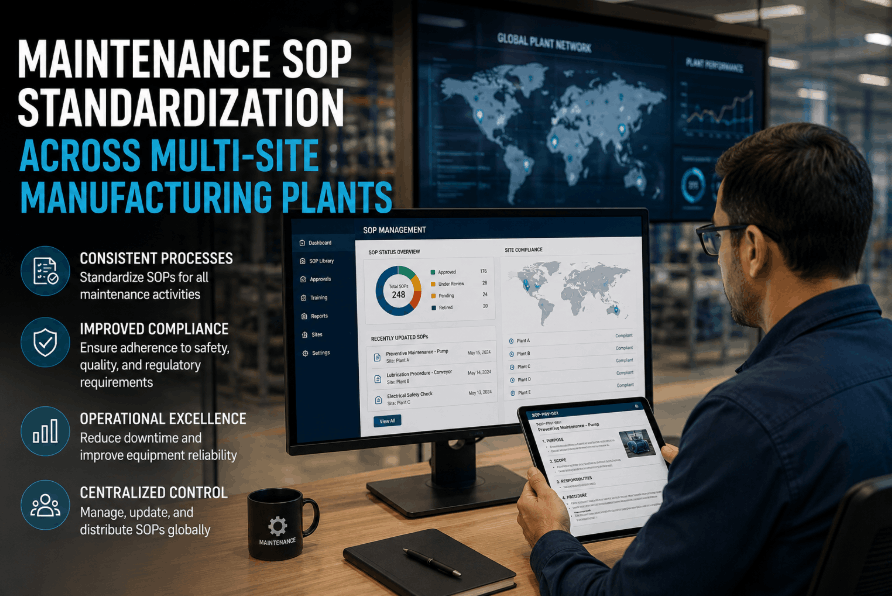 Maintenance SOP Standardization Across Multi-Site Manufacturing Plants