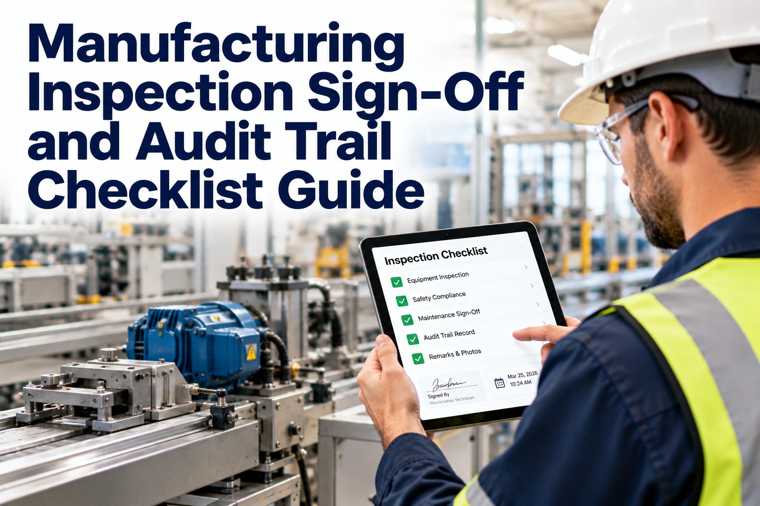 manufacturing-inspection-sign-off-and-audit-trail-checklist