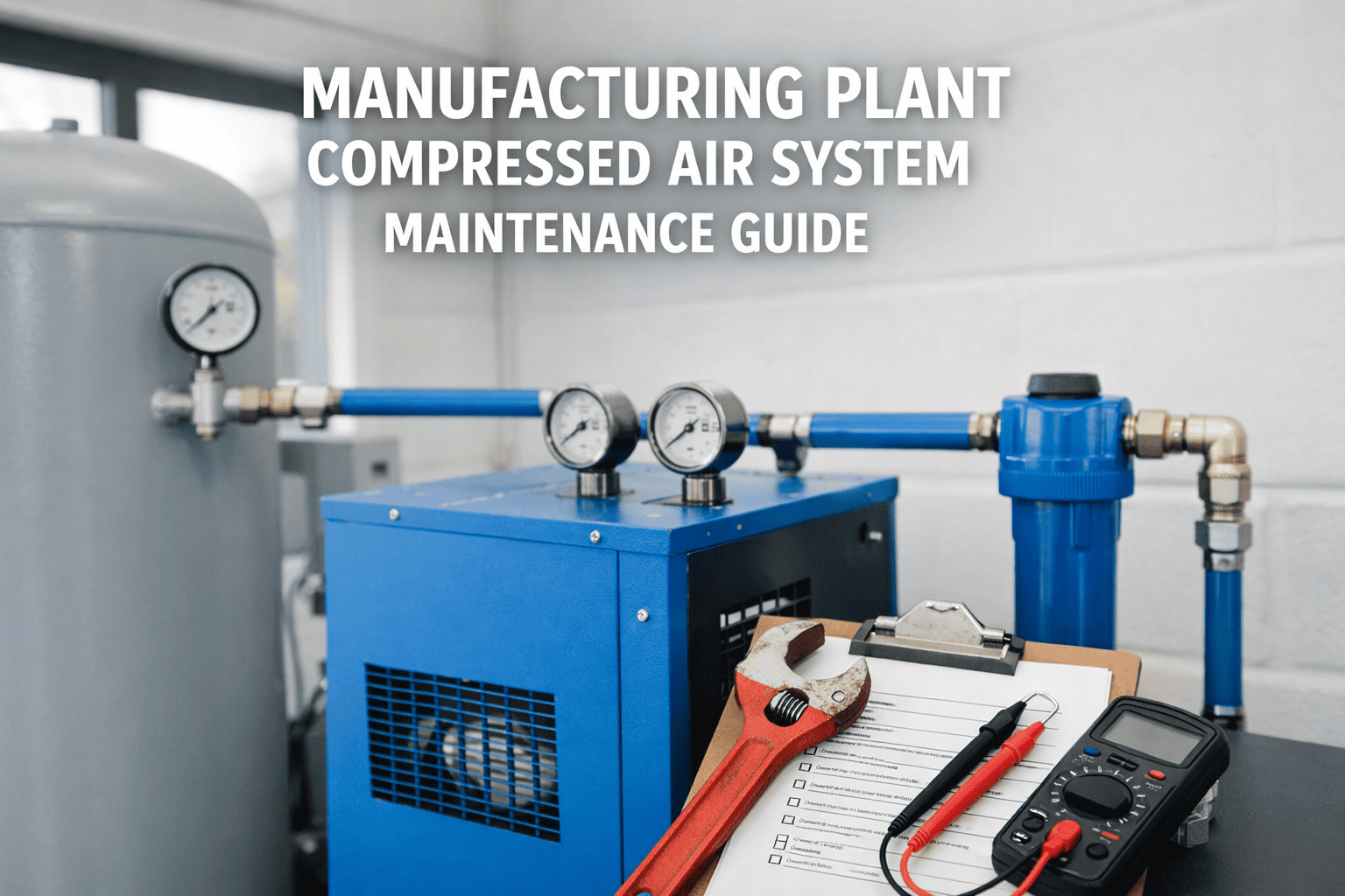 manufacturing-plant-compressed-air-system-maintenance