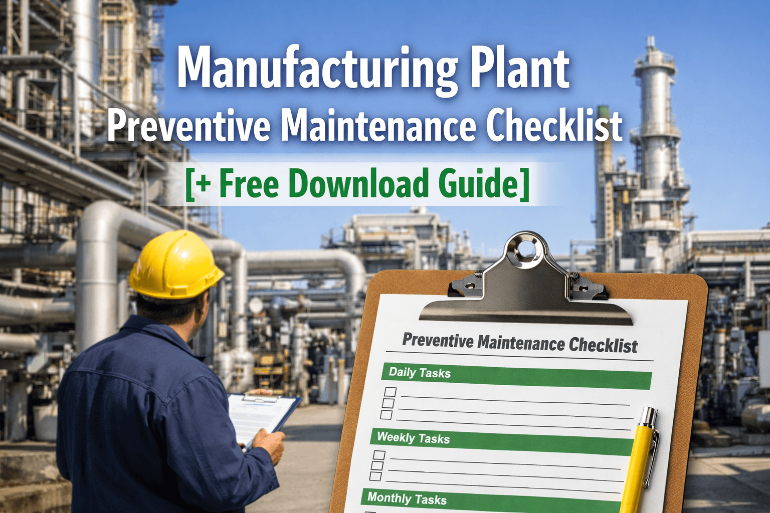 manufacturing-plant-preventive-maintenance-pm-checklist