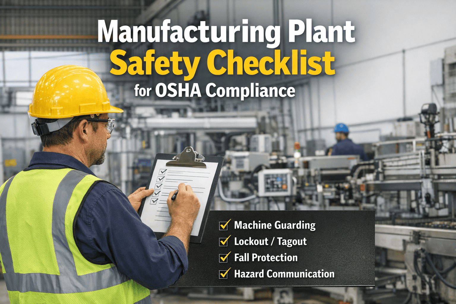 manufacturing-plant-safety-osha-checklist