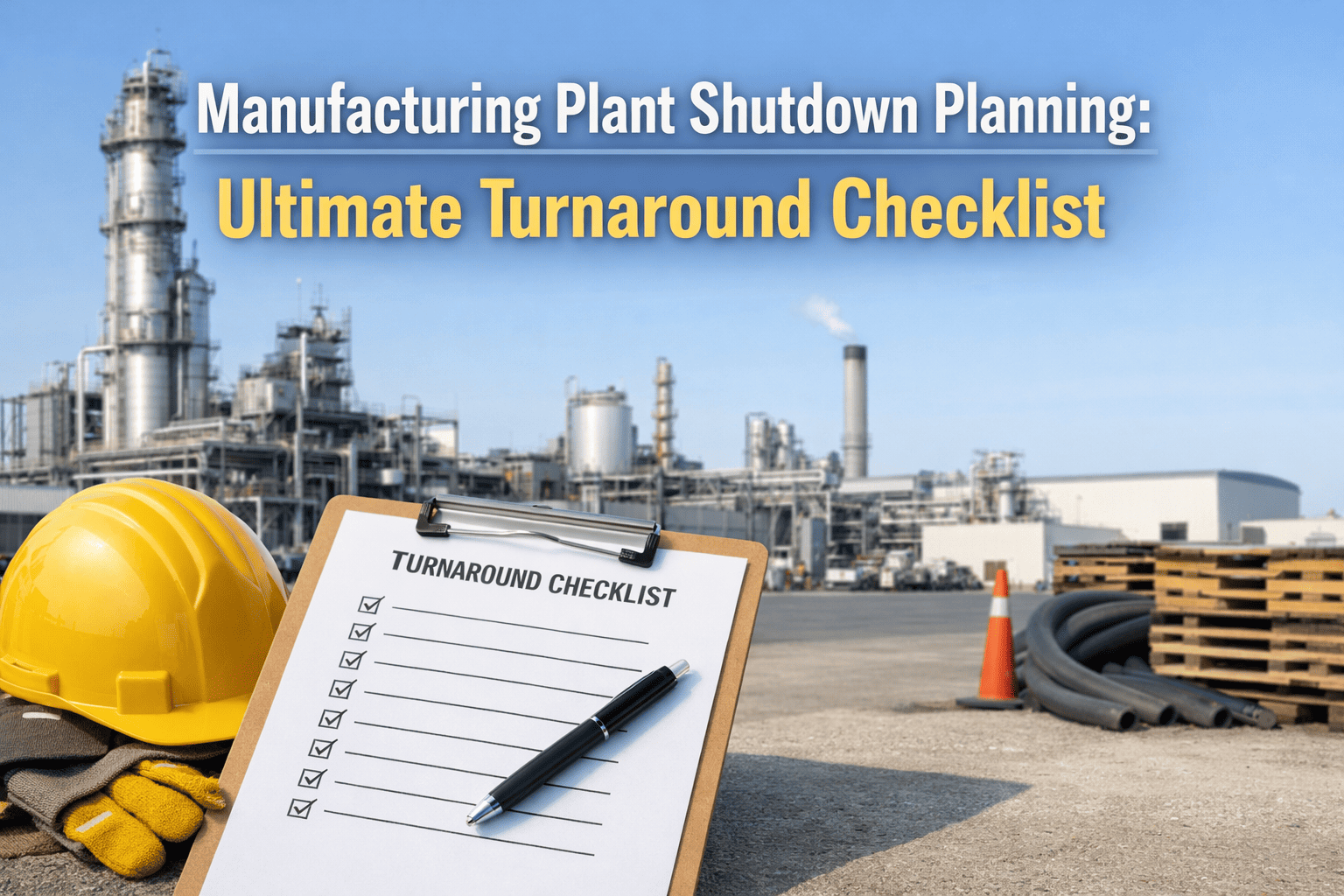 manufacturing-plant-shutdown-planning-turnaround-checklist