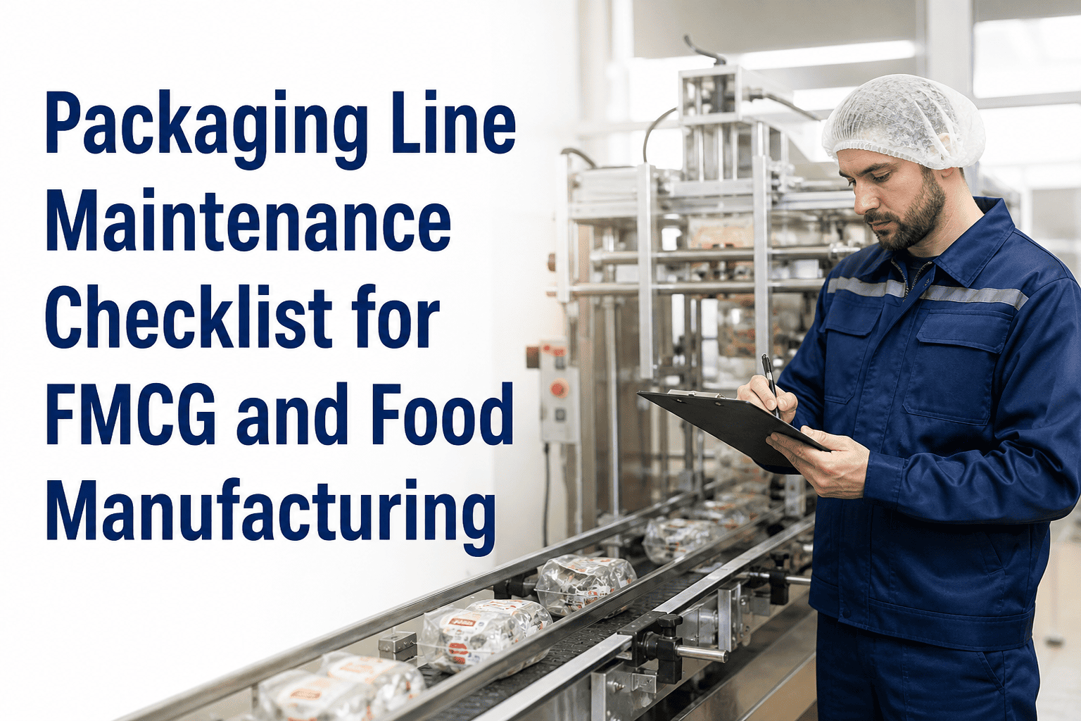 Packaging Line Maintenance Checklist for FMCG and Food Manufacturing