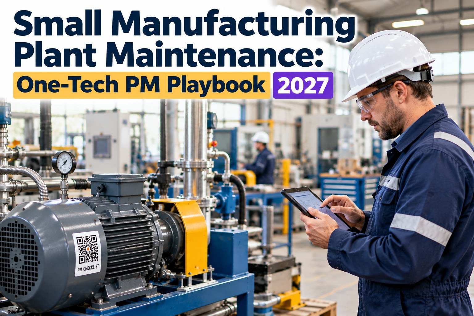 small-manufacturing-plant-maintenance-one-tech-pm-playbook