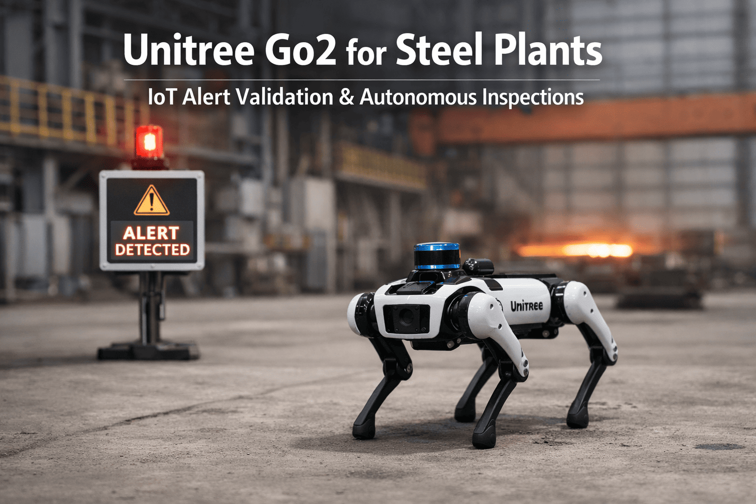 unitree-go2-steel-iot-alert-validation