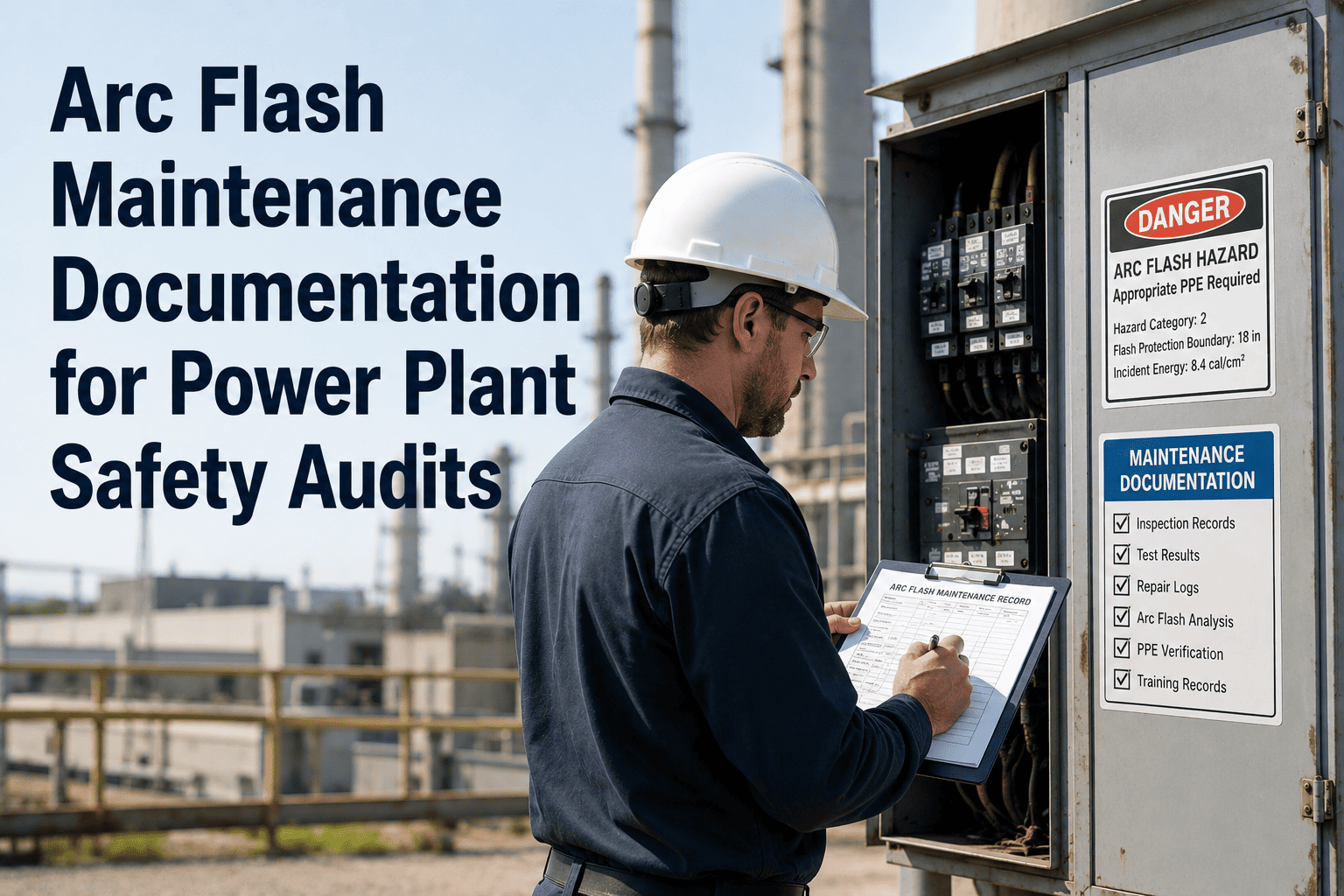 arc-flash-maintenance-documentation-for-power-plant-safety-audits