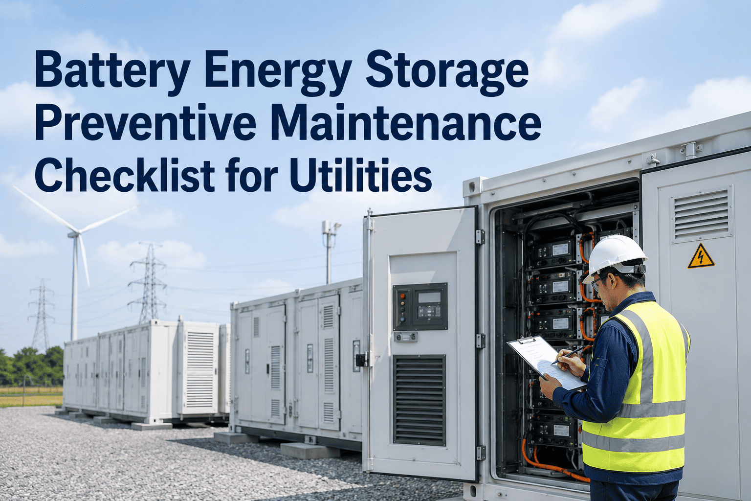 battery-energy-storage-preventive-maintenance-checklist-for-utilities