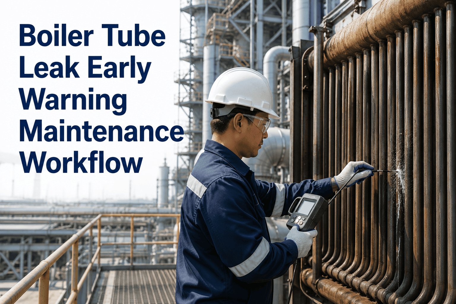 boiler-tube-leak-early-warning-maintenance-workflow