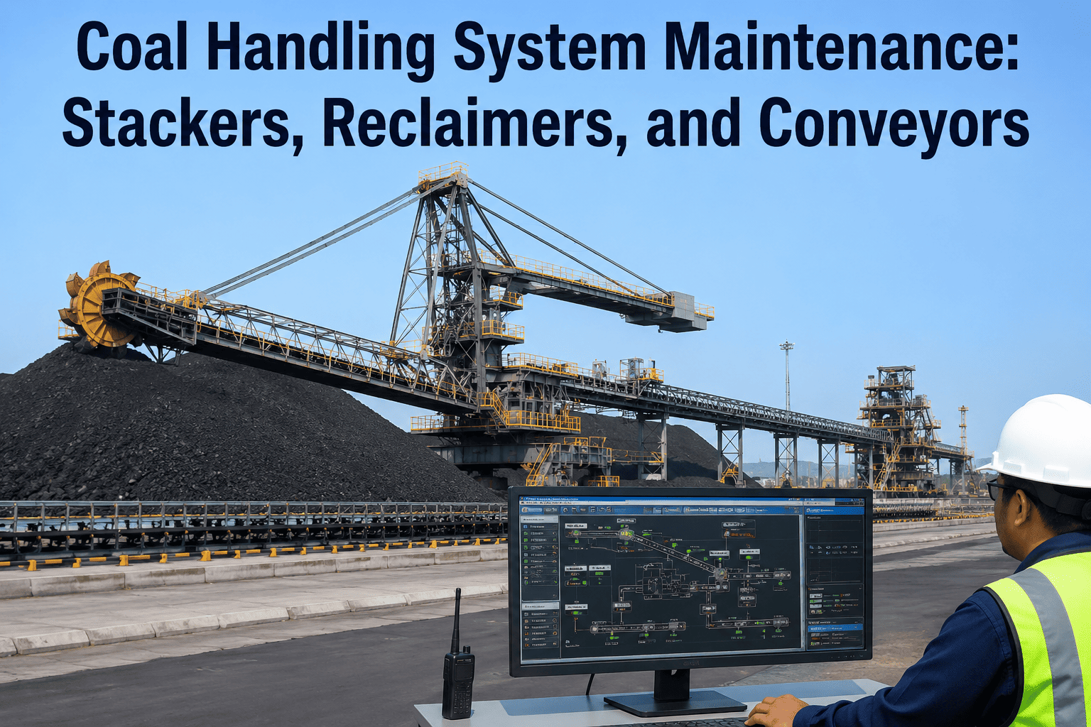 coal-handling-system-maintenance-stackers-reclaimers-conveyors