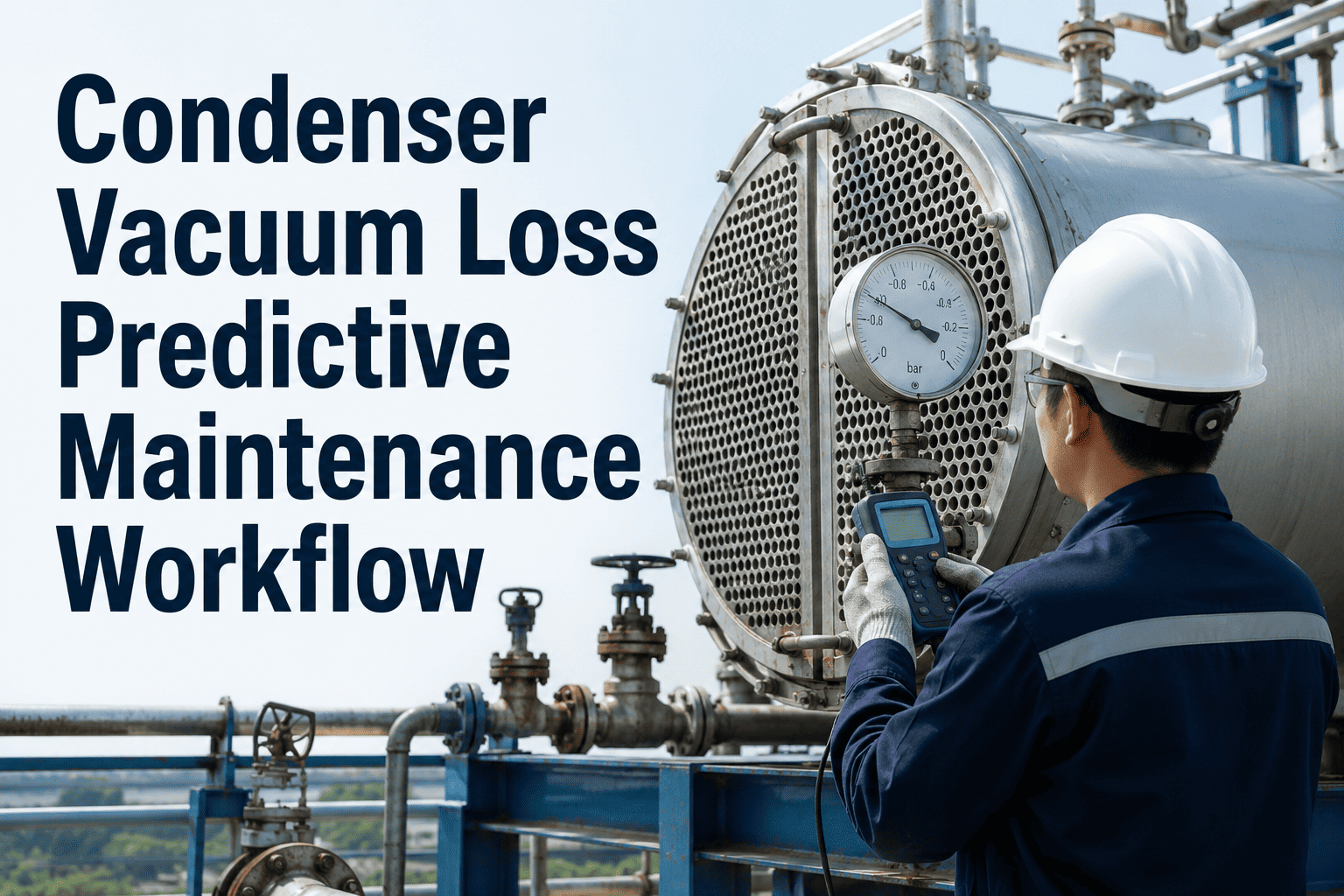 condenser-vacuum-loss-predictive-maintenance-workflow